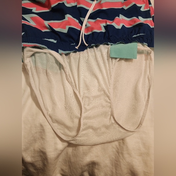 Bonobos Lightning Bolt Swim Trunks Men's Drawstring Board Shorts _ - Picture 6 of 6